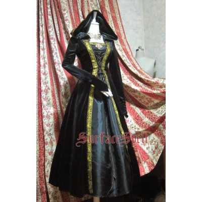 Surface Spell Gothic Assassins Creed Hood Long One Piece(Full Payment Without Shipping)